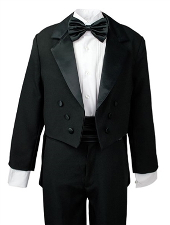 #AA008: Boys Formal Tuxedo with Tail