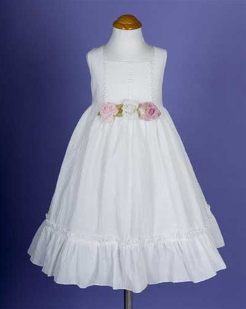 Flower Girl Dresses : Cotton Day Dress