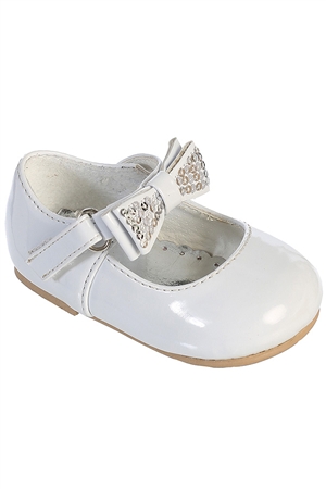#S100 : Beautiful Bow Shoes with Adjustable  Strap