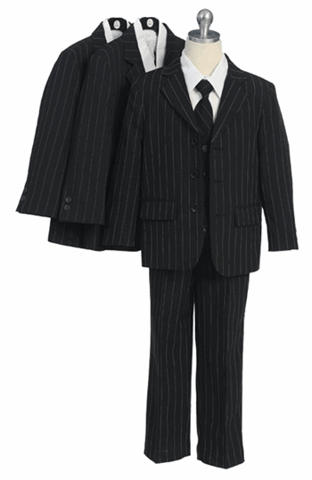 # SWM111 : Boys 5 Piece Stripped Suit
