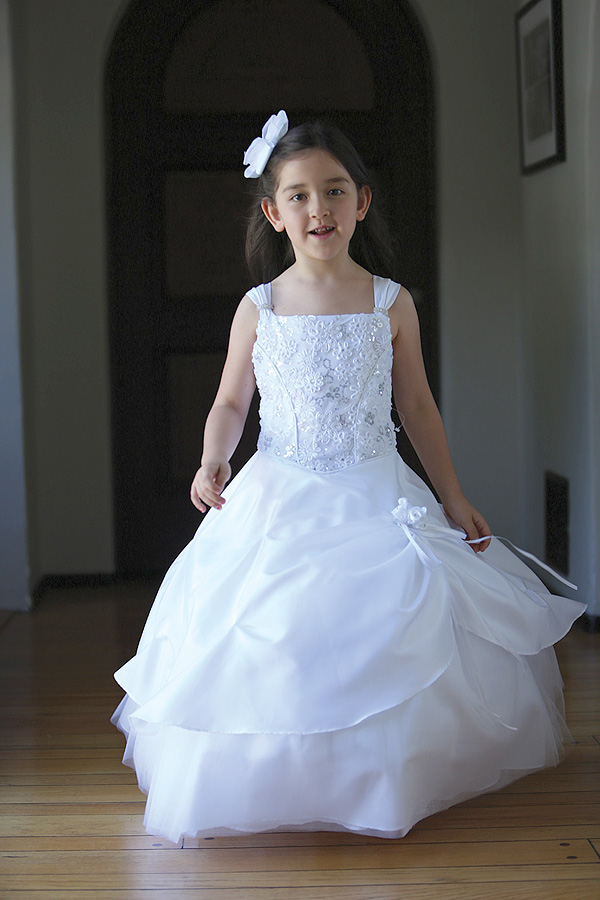 Flower Girl Dresses #AG643 : Beautiful Taffeta Dress Embellished Bodice ...