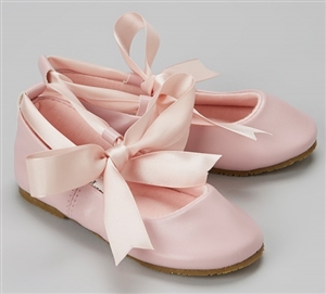 #BS004 pink : Ballerina Shoes / Ribbon Tie