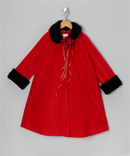 #KD127NR : Fleece Style Coat