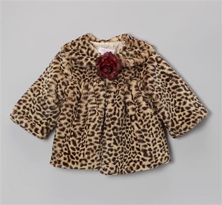 #KD280CHN : Cheetah Print Fur Coat