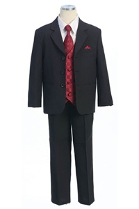 # KD5006B : Boys Formal Suit with Vest and Tie