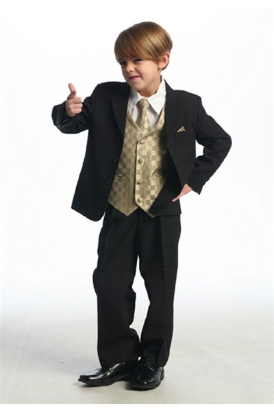iGirldress Baby Boys Formal Suit with Tie