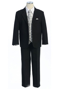 # KD5006S : Boys Formal Suit with Vest and Tie