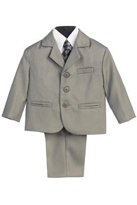 #LT3710LG : Boys Formal Suit with Vest and Tie