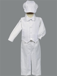 #LTNathan : Cotton weaved vest w/ cotton pants and hat
