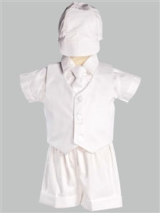 #LTPeter : Poly Cotton Stripped Vest w/ Shorts and Hat