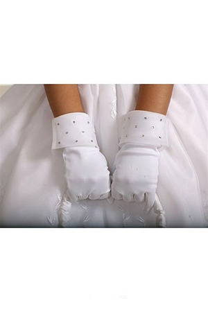 #RSG : Wrist Length Rhinestone Gloves