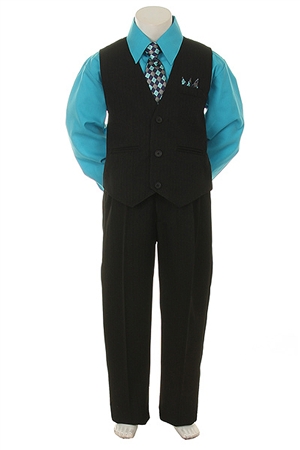 SH7000 : Boy's 4 Pcs. Vest Set