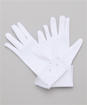 #TTRSG : Wrist Length Rhinestone Gloves